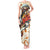 Bass Fishing Reel Cool Dad Tank Maxi Dress Tropical Vintage