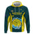 Custom Australia 2024 Water Polo Hoodie - Aussie Shark, National Colors, Edition by Vibe Hoodie