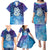 New Zealand Matariki Family Matching Puletasi and Hawaiian Shirt Aotearoa Maori New Year Manaia Galaxy Vibes