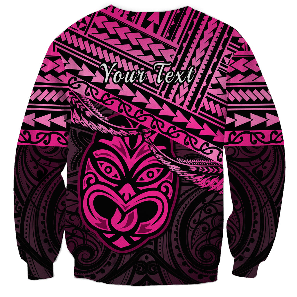 personalised-matariki-new-zealand-sweatshirt-maori-new-year-tiki-pink-version