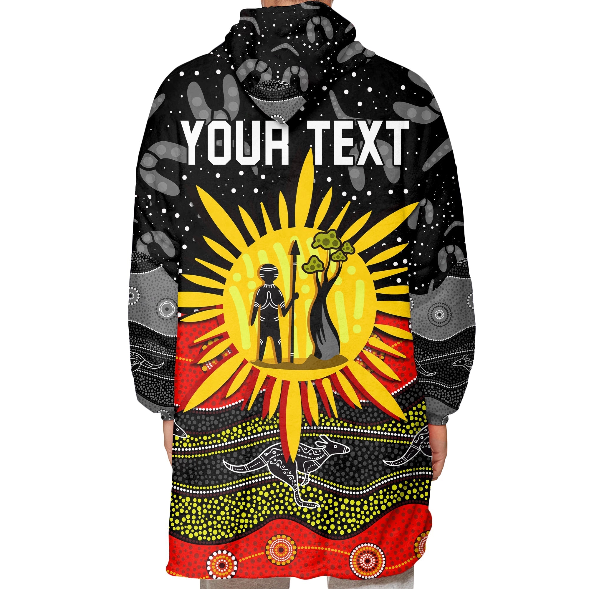 custom-personalised-aboriginal-flag-wearable-blanket-hoodie-energetic-aussie