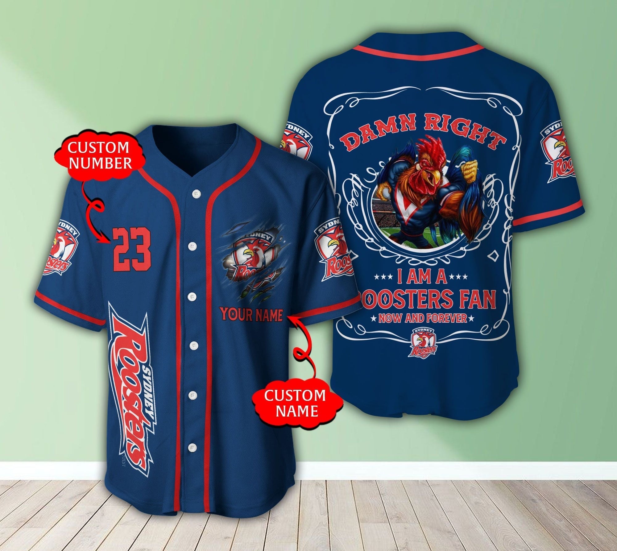 sydney-roosters-nrl-3d-personalized-baseball-jersey-damn-right-lt10