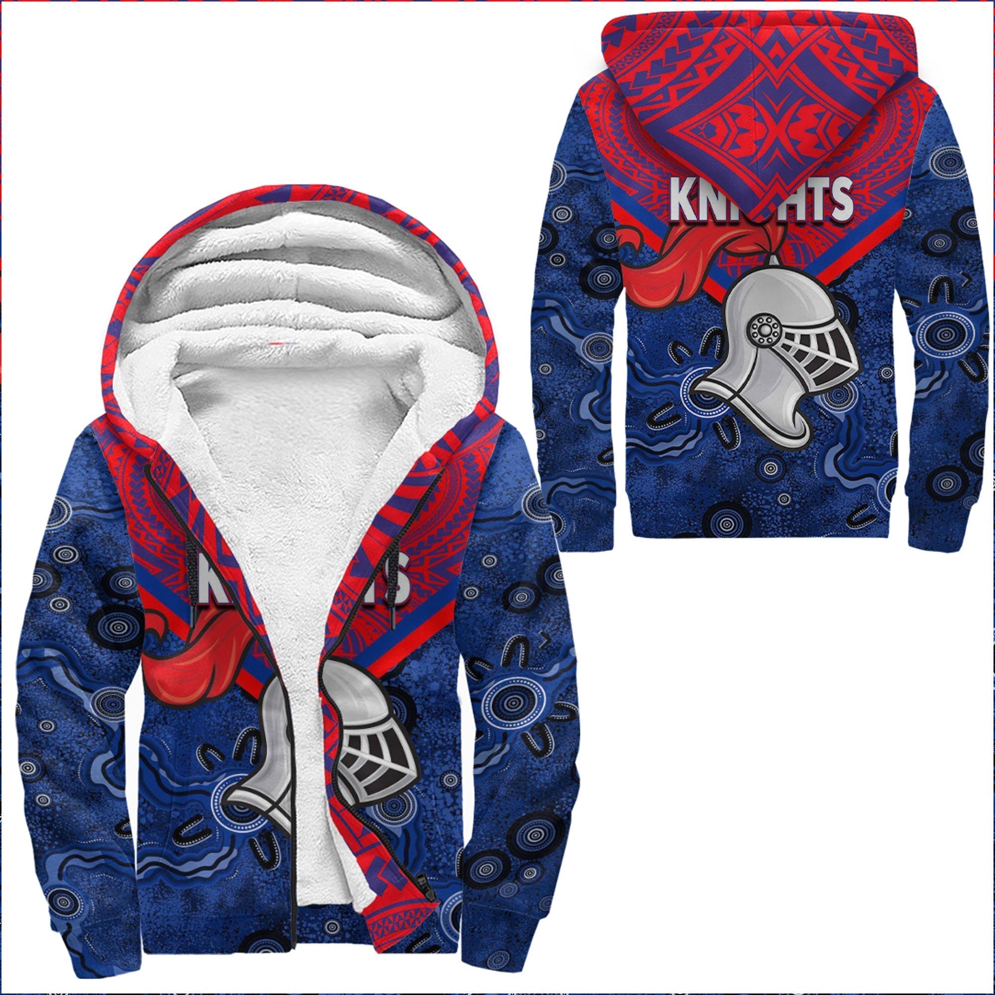 vibe-hoodie-clothing-castle-knights-aboriginal-tattoo-style-sherpa-hoodies
