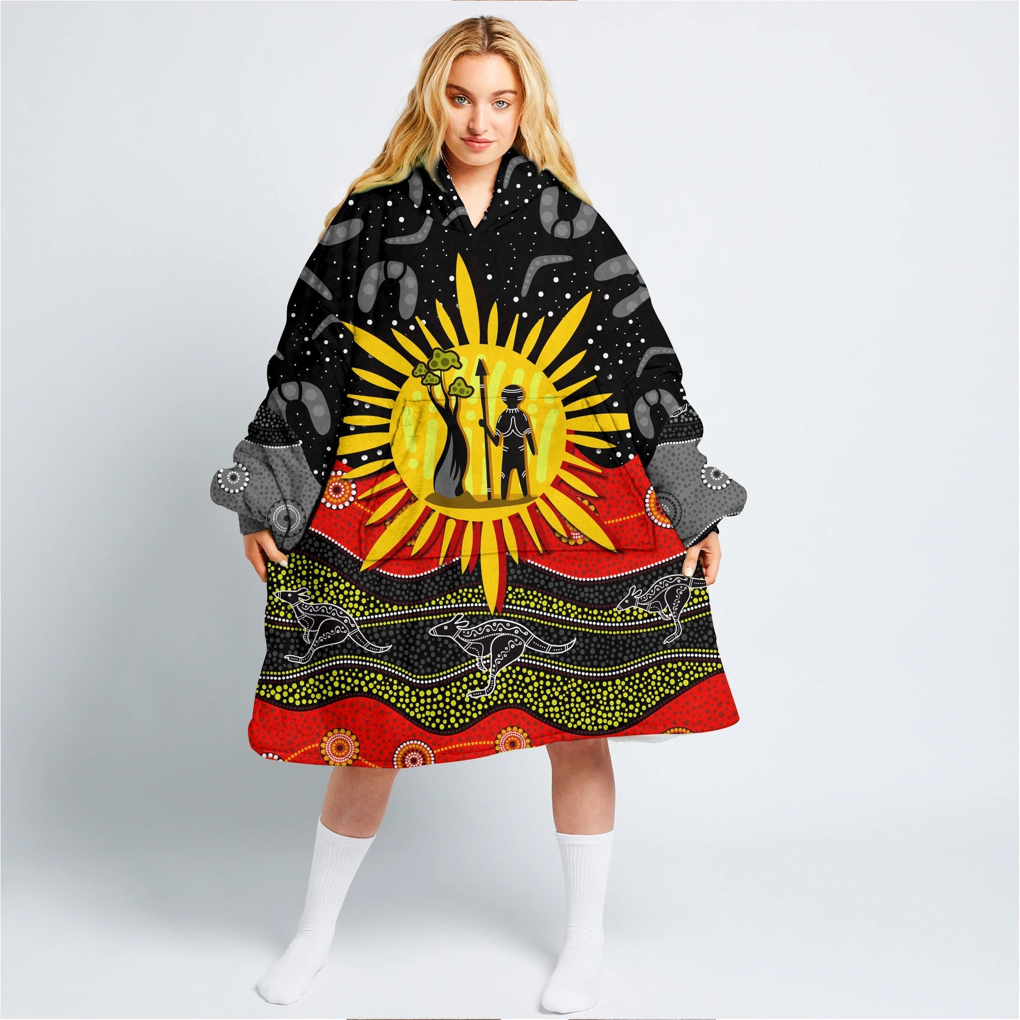 custom-personalised-aboriginal-flag-wearable-blanket-hoodie-energetic-aussie