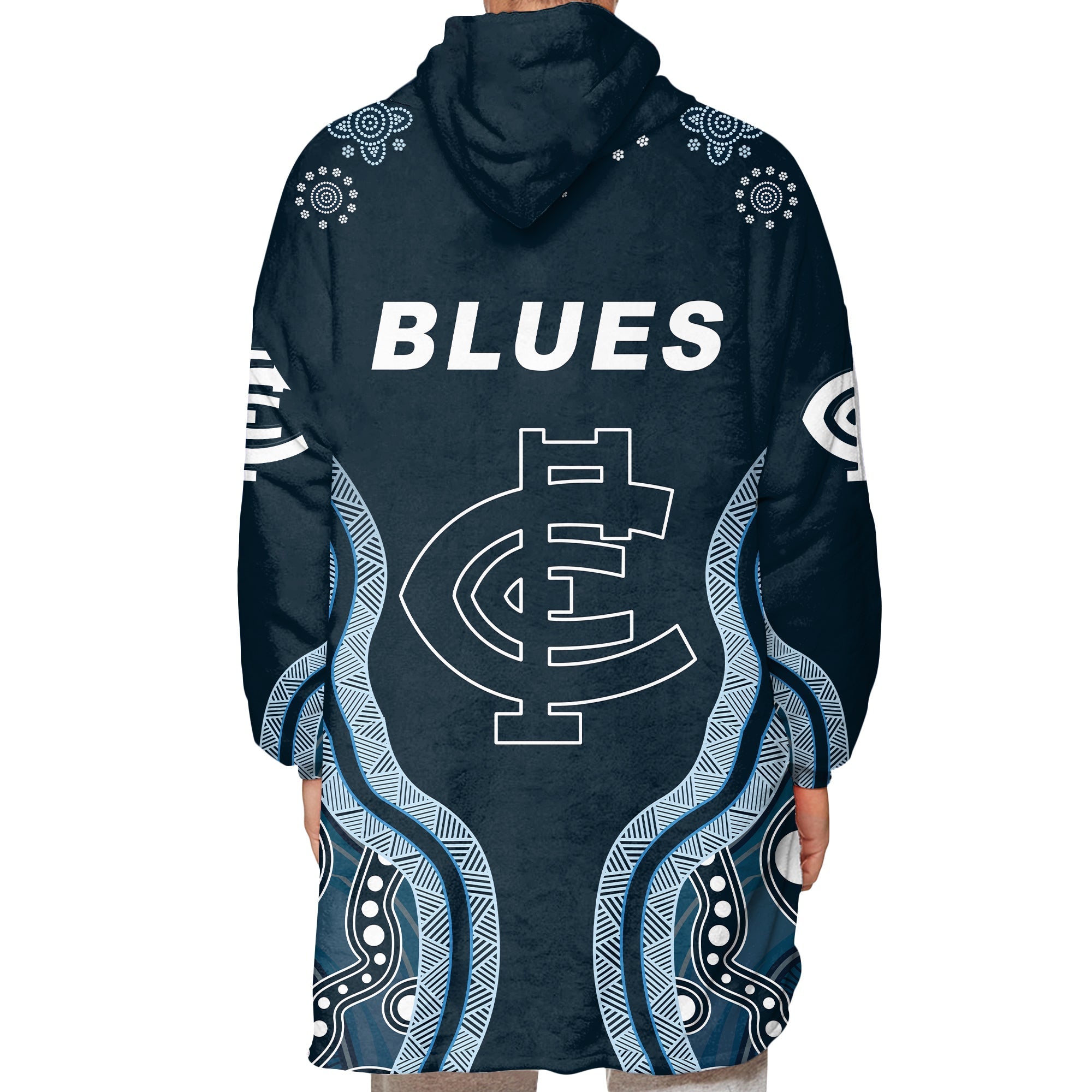 custom-personalised-go-blues-oodie-blanket-hoodie-simple-indigenous-lt13