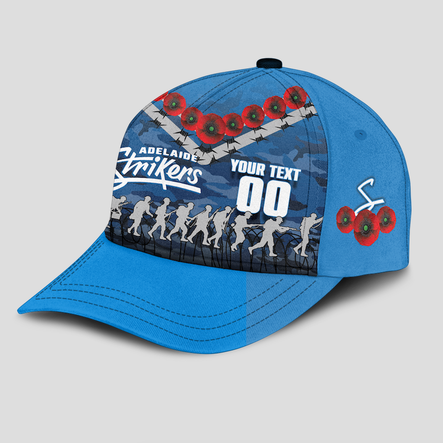 custom-personalised-adelaide-strikers-anzac-2022-caps-camouflage-with-poppy-lt12