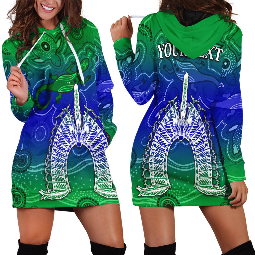 custom-personalised-torres-strait-islands-hoodie-dress-aboriginal-art-lizard-symbol-peace-lt13