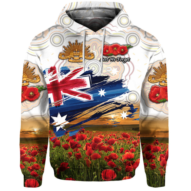 custom-personalised-australia-aboriginal-anzac-zip-up-and-pullover-hoodie-poppy-vibes-white-lt8