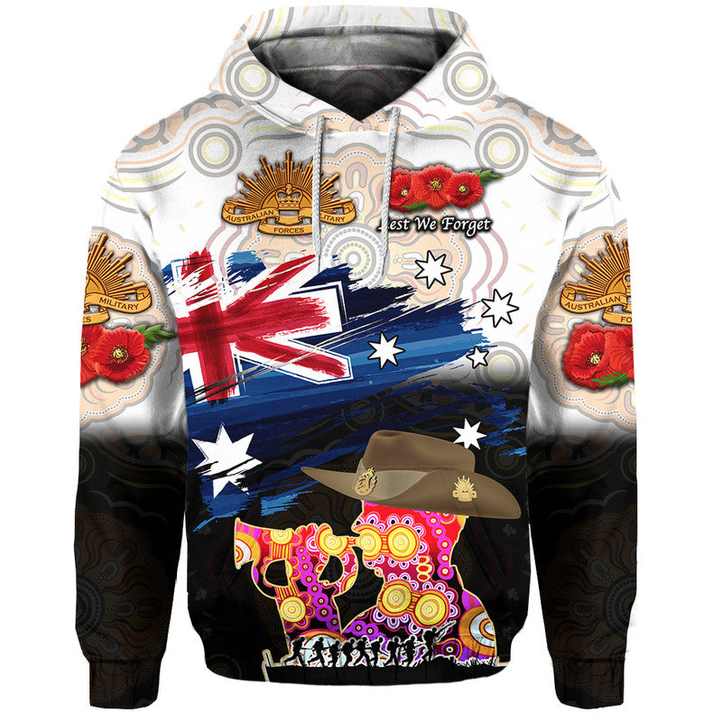 custom-personalised-australia-aboriginal-anzac-zip-up-and-pullover-hoodie-remembrance-vibes-white-lt8