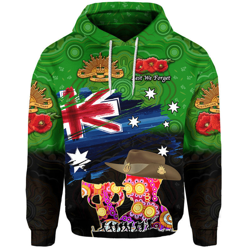 custom-personalised-australia-aboriginal-anzac-zip-up-and-pullover-hoodie-remembrance-vibes-green-lt8