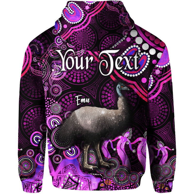 custom-personalised-australian-astrology-zip-up-and-pullover-hoodie-aquarius-emu-glider-zodiac-aboriginal-vibes-pink