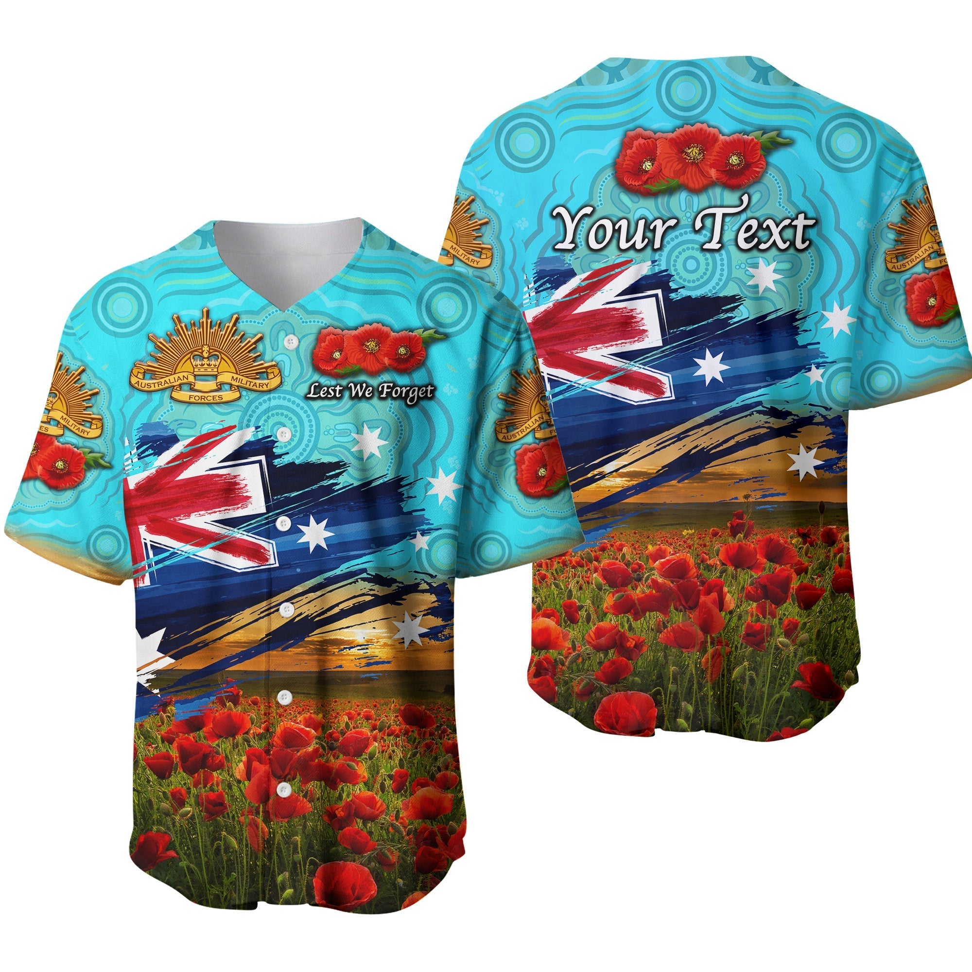 custom-personalised-australia-aboriginal-anzac-baseball-jersey-poppy-vibes-blue-lt8