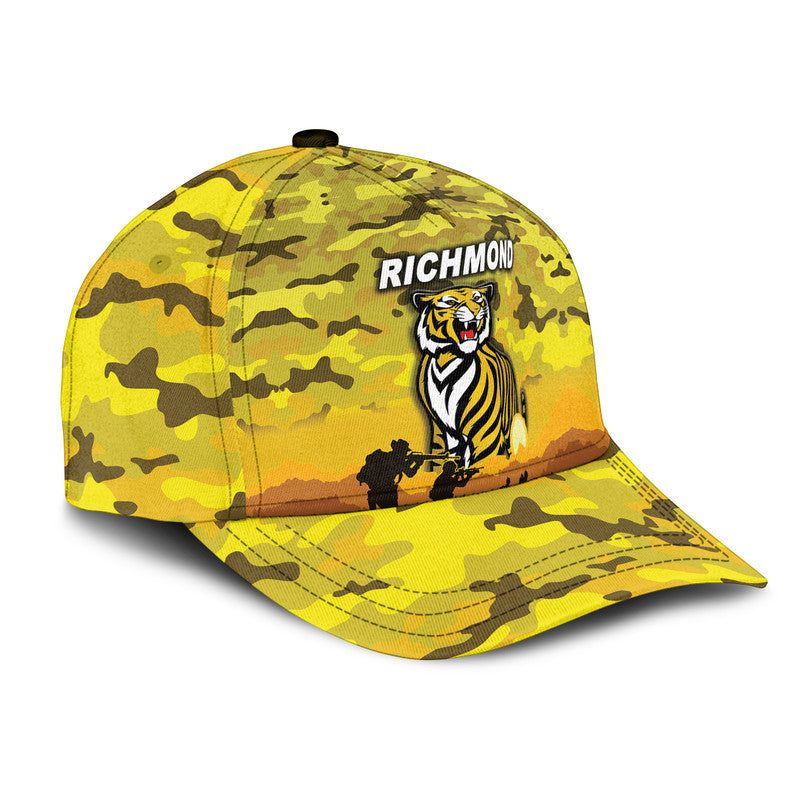 custom-personalised-richmond-tigers-anzac-afl-classic-cap-simple-style-yellow-lt8