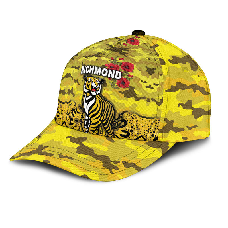 custom-personalised-richmond-tigers-anzac-afl-classic-cap-indigenous-vibes-yellow-lt8