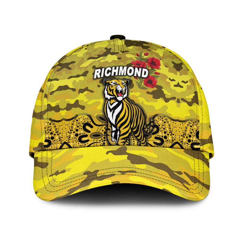 custom-personalised-richmond-tigers-anzac-afl-classic-cap-indigenous-vibes-yellow-lt8
