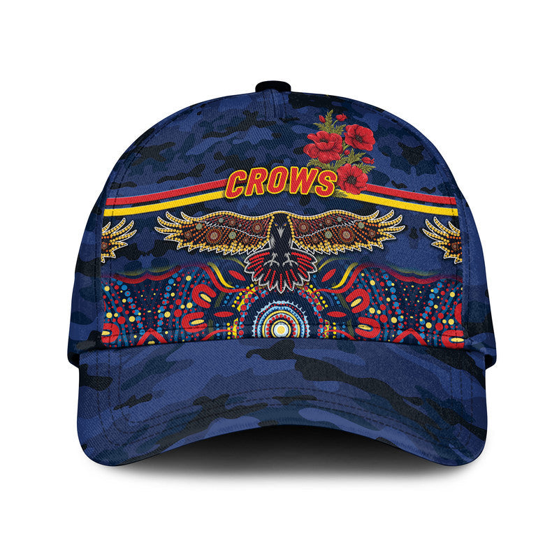 custom-personalised-adelaide-crows-anzac-afl-classic-cap-indigenous-vibes-navy-blue-lt8
