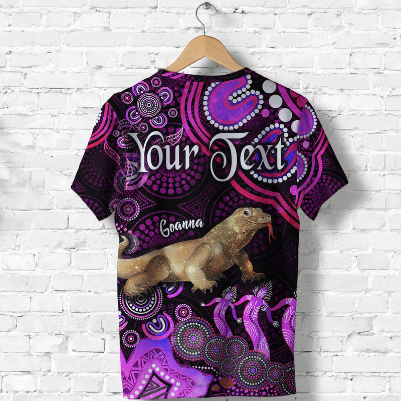 custom-personalised-australian-astrology-t-shirt-capricorn-goanna-zodiac-aboriginal-vibes-pink