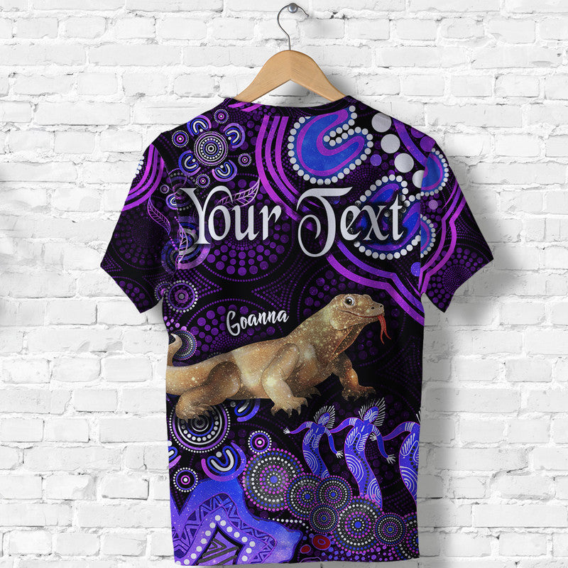 custom-personalised-australian-astrology-t-shirt-capricorn-goanna-zodiac-aboriginal-vibes-purple