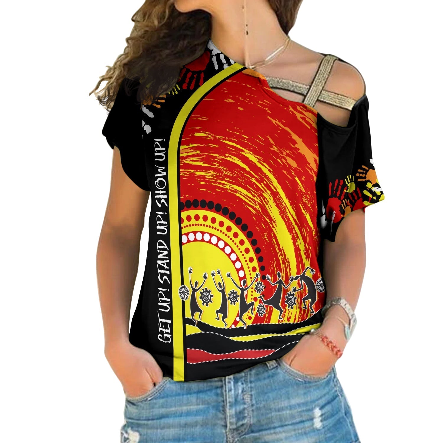 custom-personalised-aboriginal-naidoc-week-2022-cross-shoulder-shirt-get-up-stand-up-show-up-lt7