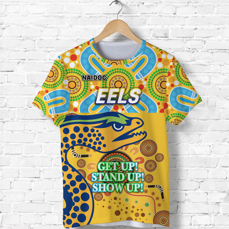 custom-personalised-australia-parra-eels-rugby-naidoc-week-2022-t-shirt-simple-vibes-gold-lt8