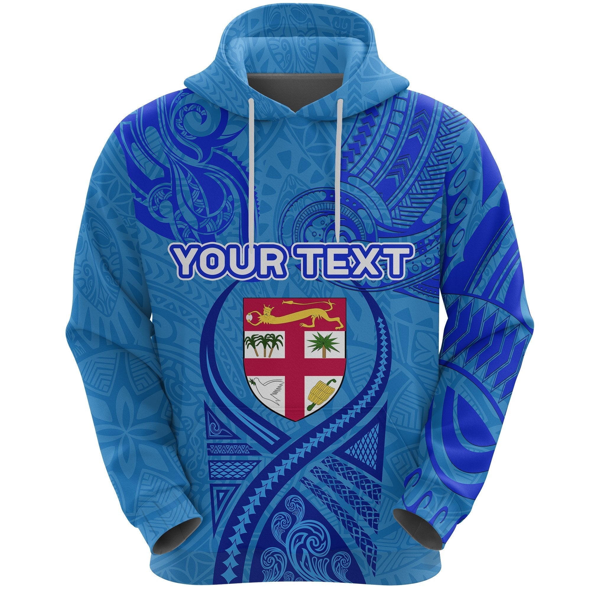 custom-personalised-blue-hoodie-fiji-rugby-polynesian-waves-style