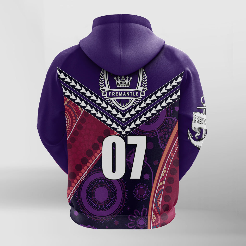 custom-personalised-fremantle-dockers-zip-hoodie-aboriginal-mix-crimson-style-lt7