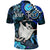 custom-personalised-australian-astrology-polo-shirt-gemini-sugar-glider-zodiac-aboriginal-vibes-blue