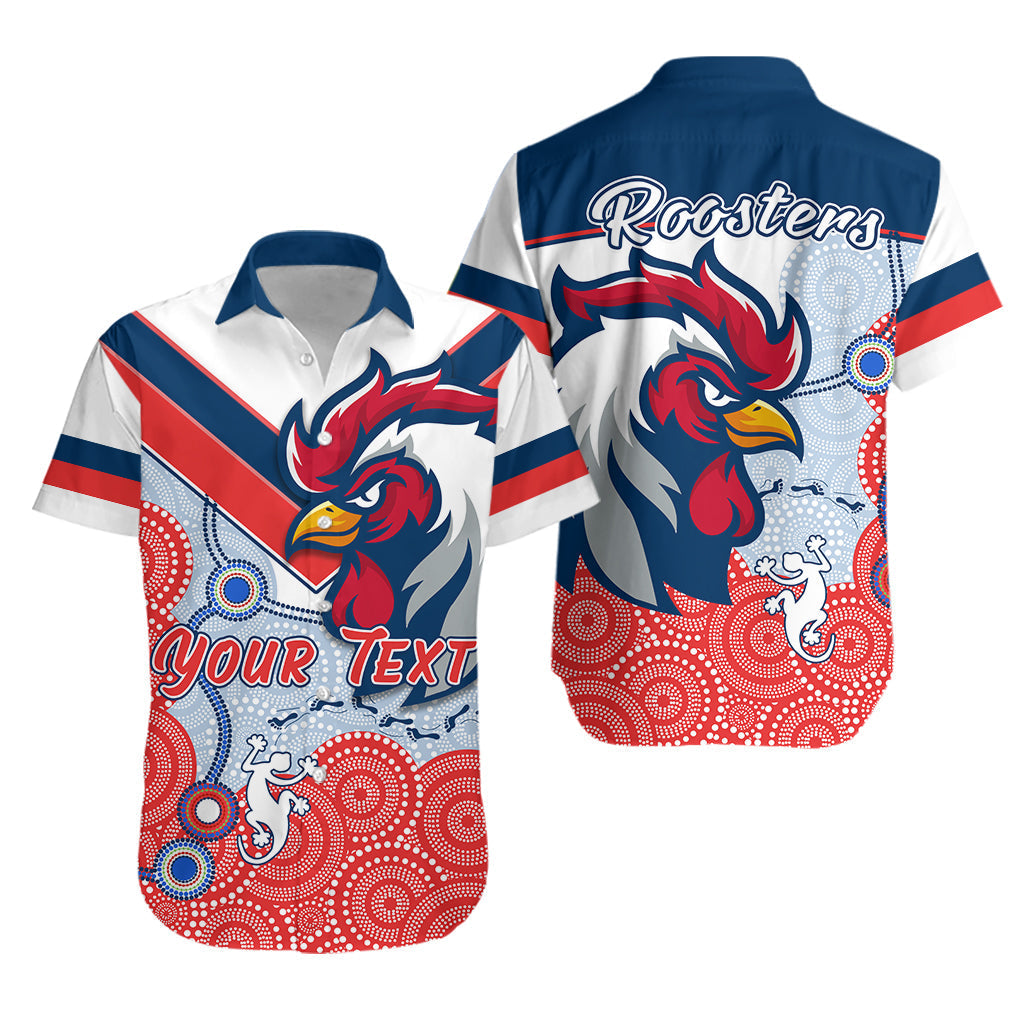 custom-personalised-roosters-hawaiian-shirt-white-aboriginal-rugby-lt13