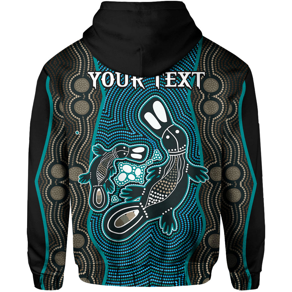 custom-personalised-aboriginal-dot-hoodie-platypus-victory-version-blue-lt13