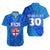 custom-personalised-blue-hawaiian-shirt-fiji-rugby-polynesian-waves-style-custom-text-and-number