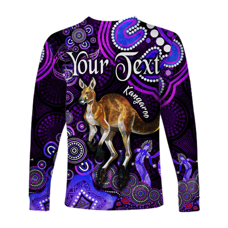 custom-personalised-australian-astrology-long-sleeve-shirt-aries-kangaroo-zodiac-aboriginal-vibes-purple