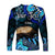 custom-personalised-australian-astrology-long-sleeve-shirt-virgo-echidna-zodiac-aboriginal-vibes-blue