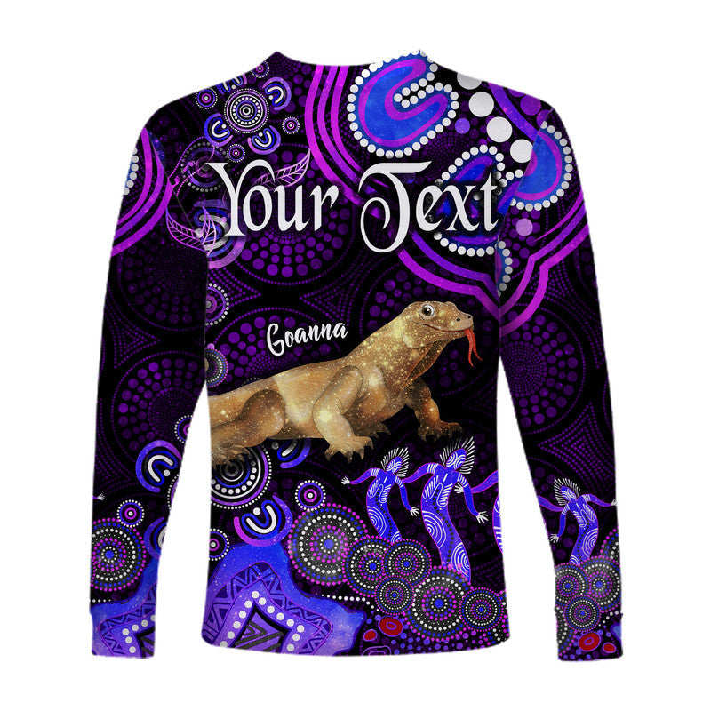 custom-personalised-australian-astrology-long-sleeve-shirt-capricorn-goanna-zodiac-aboriginal-vibes-purple