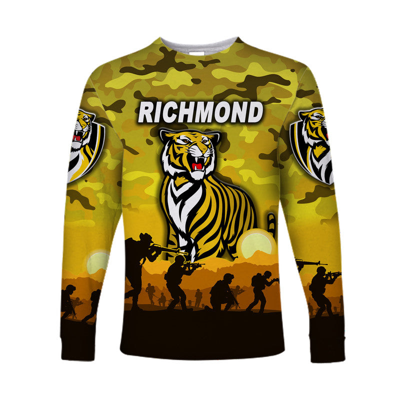 custom-personalised-richmond-tigers-anzac-long-sleeve-shirt-simple-style-yellow-lt8