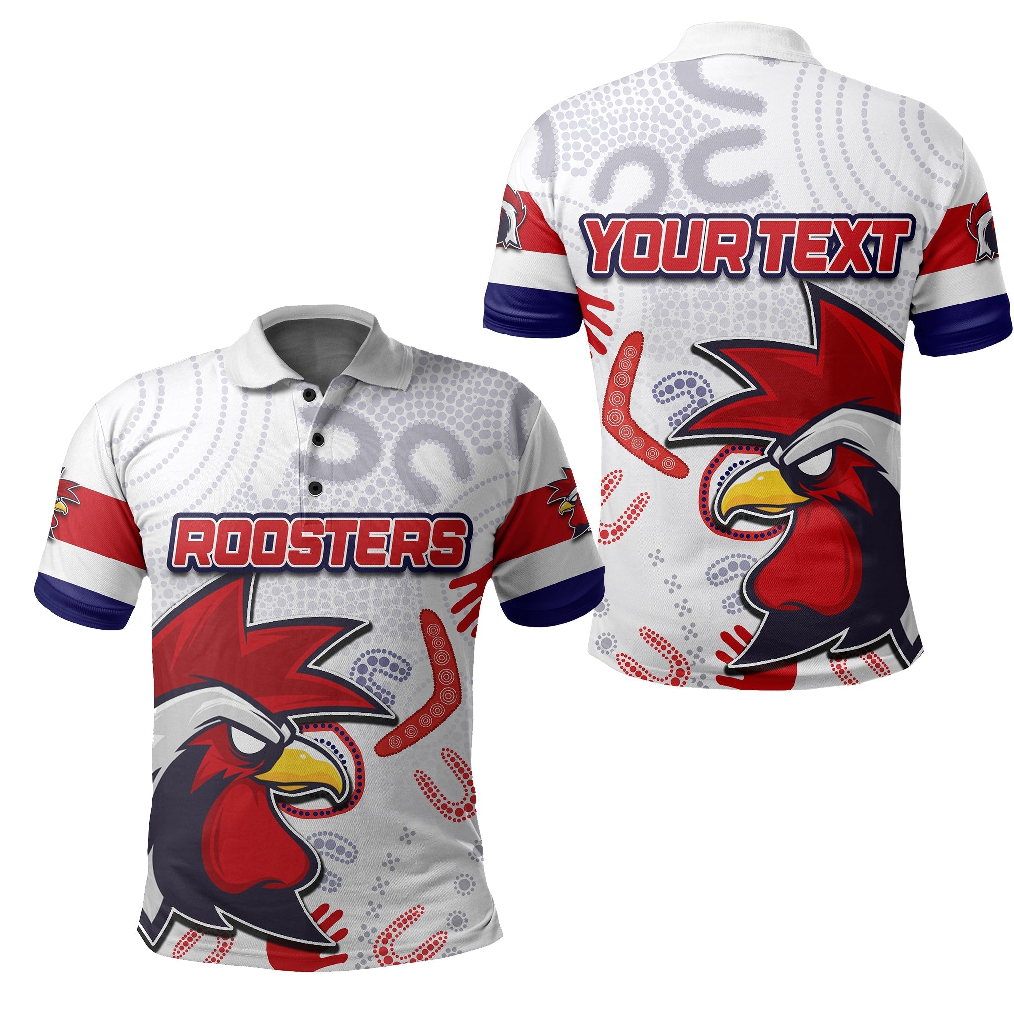 custom-personalised-roosters-polo-shirt-indigenous-style-no2-lt6