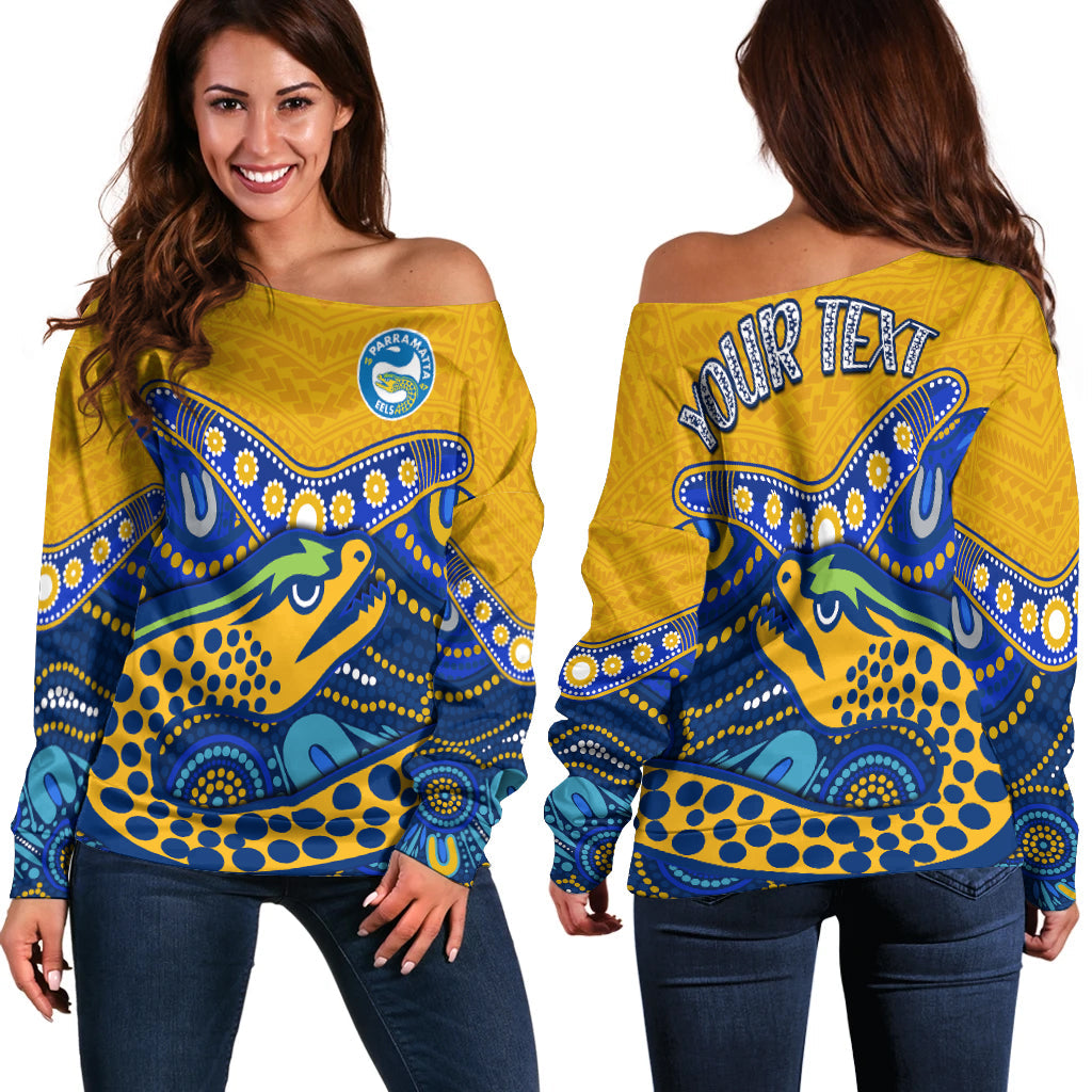 custom-personalised-eels-rugby-off-shoulder-sweater-aboriginal-and-polynesia-parramatta