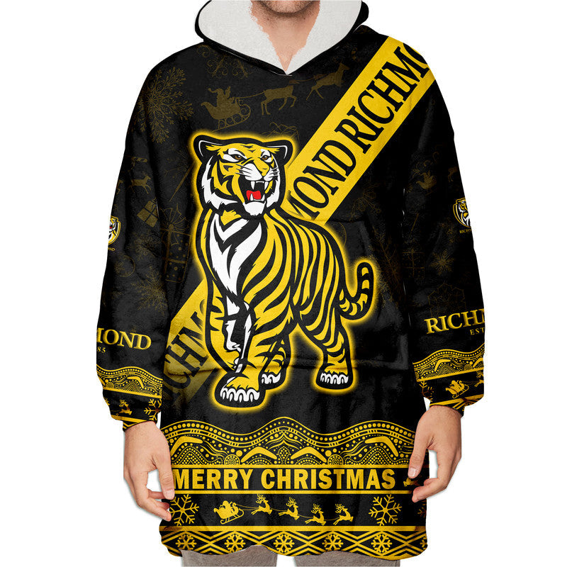 custom-personalised-and-number-richmond-tigers-unique-winter-season-wearable-blanket-hoodie-tigers-merry-christmas