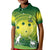 (Custom Personalised And Number) Cricket Australia Polo shirt KID Cricket Aboriginal Vibe