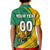 (Custom Personalised And Number) South Africa Cricket Men's T20 World Cup Polo Shirt KID LT6