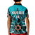 (Custom Personalised And Number) Brisbane Heat Polo shirt KID Cricket Dot Aboriginal LT6