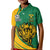 (Custom Personalised And Number) South Africa Cricket Men's T20 World Cup Polo Shirt KID