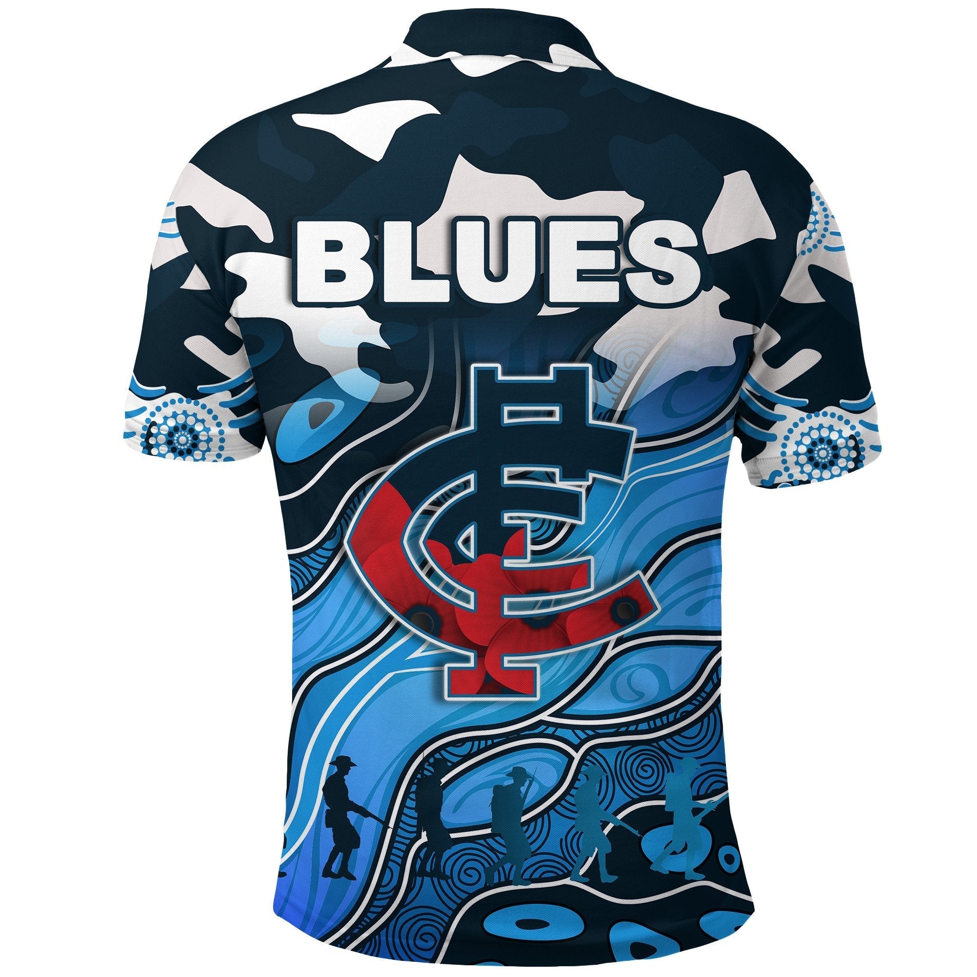 custom-personalised-blues-anzac-polo-shirt-carlton-attractive-indigenous