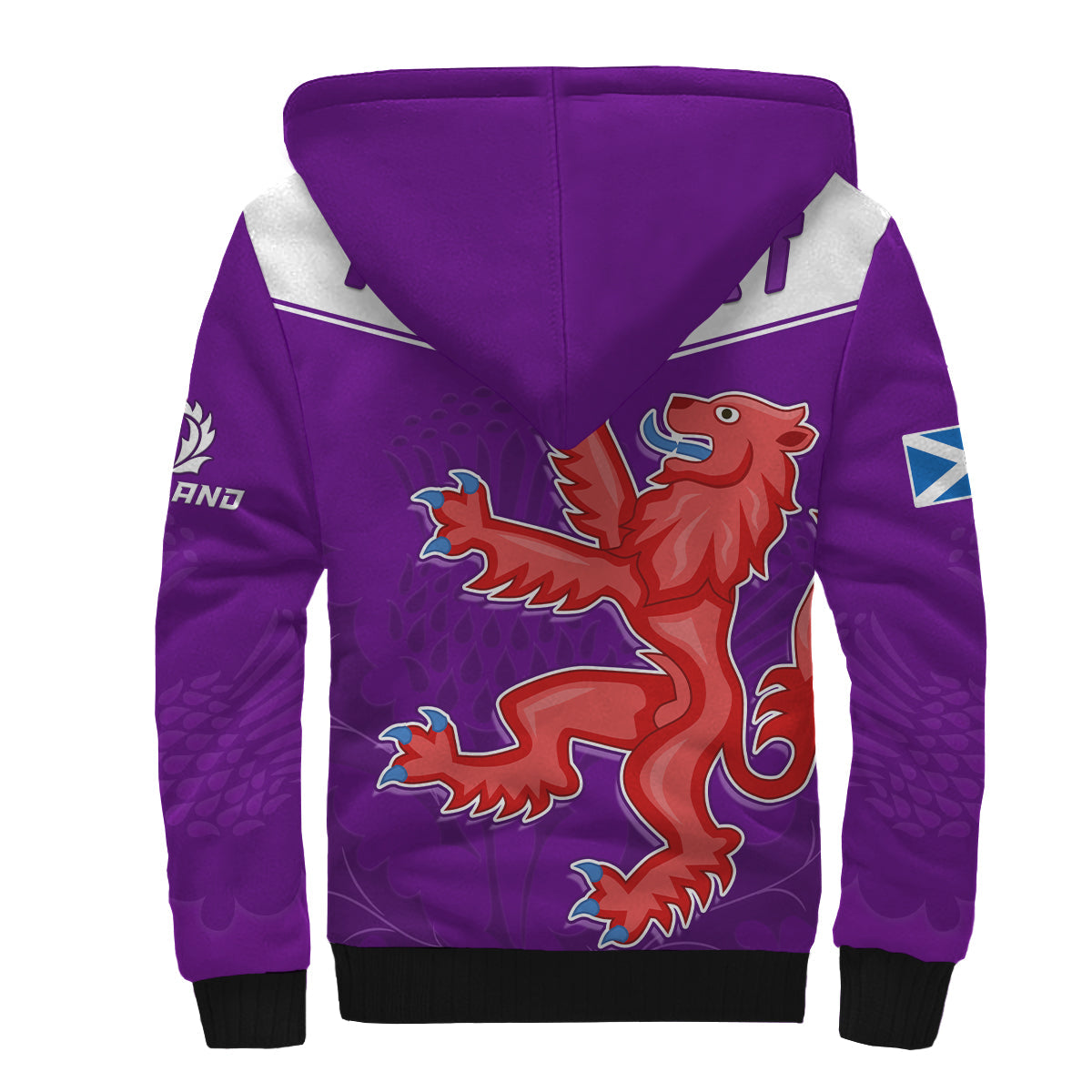 custom-personalised-scottish-rugby-sherpa-hoodie-map-of-scotland-thistle-purple-version-lt14