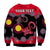 custom-personalised-aboriginal-lizard-sweatshirt-attracted-australia-version-red-lt13