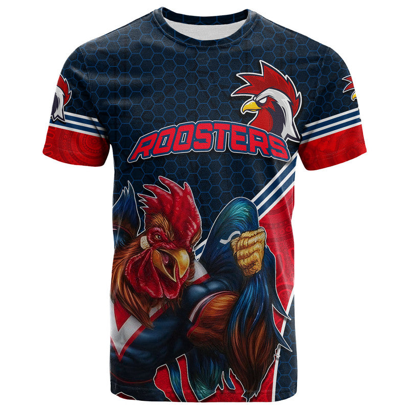 custom-personalised-roosters-rugby-t-shirt-mix-aboriginal-simple-lt6