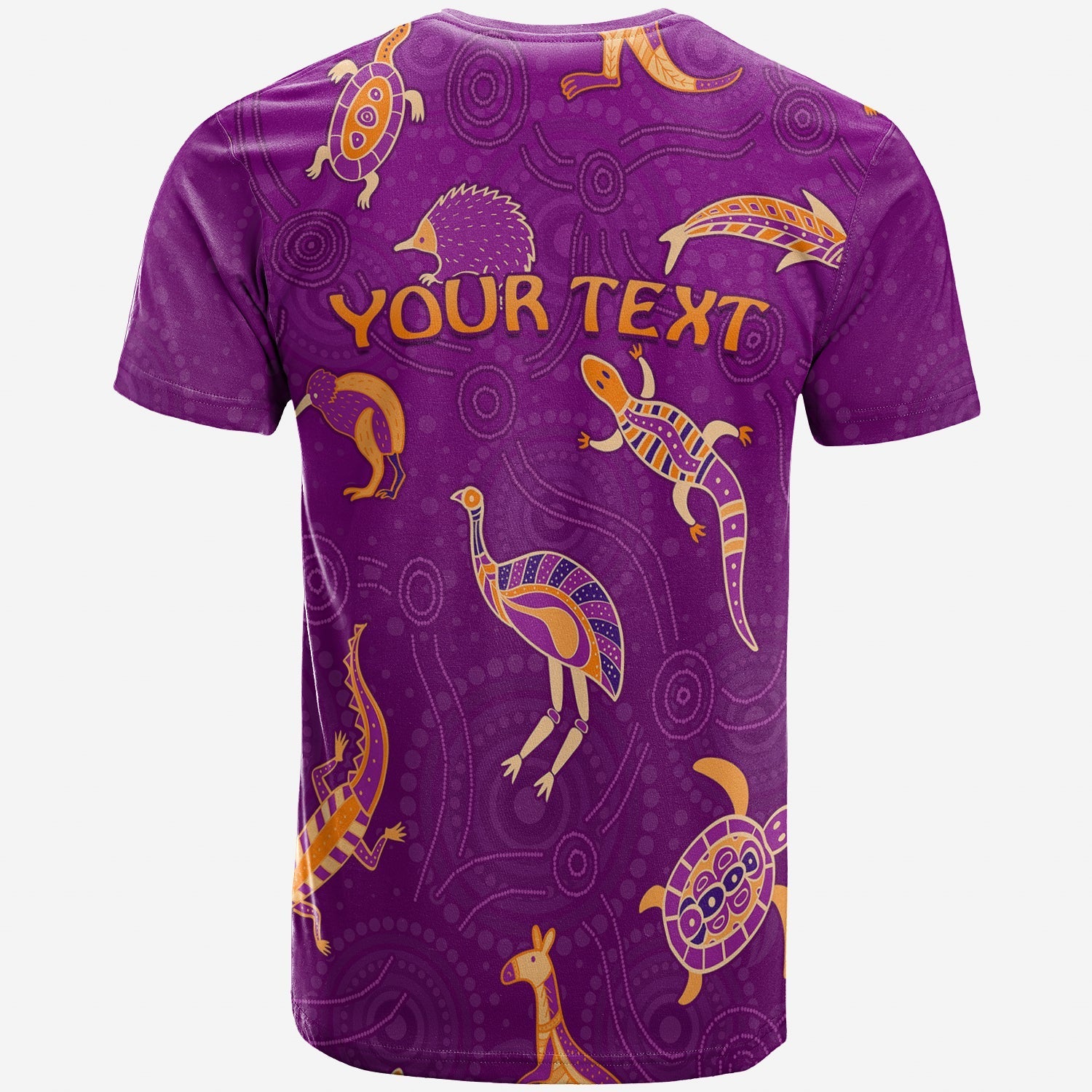 custom-personalised-aboriginal-art-t-shirt-animals-australia-version-purple-lt13