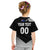 (Custom Personalised And Number) New Zealand Cricket T20 WC T Shirt KID LT6