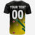 (Custom Personalised And Number) Cricket Men's T20 World Cup Australia Mix New Zealand T Shirt LT6