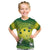 (Custom Personalised And Number) Cricket Australia T shirt KID Cricket Aboriginal Vibe