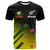 (Custom Personalised And Number) Cricket Men's T20 World Cup Australia Mix New Zealand T Shirt
